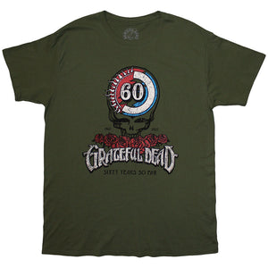 Grateful Dead 60th Roses Green