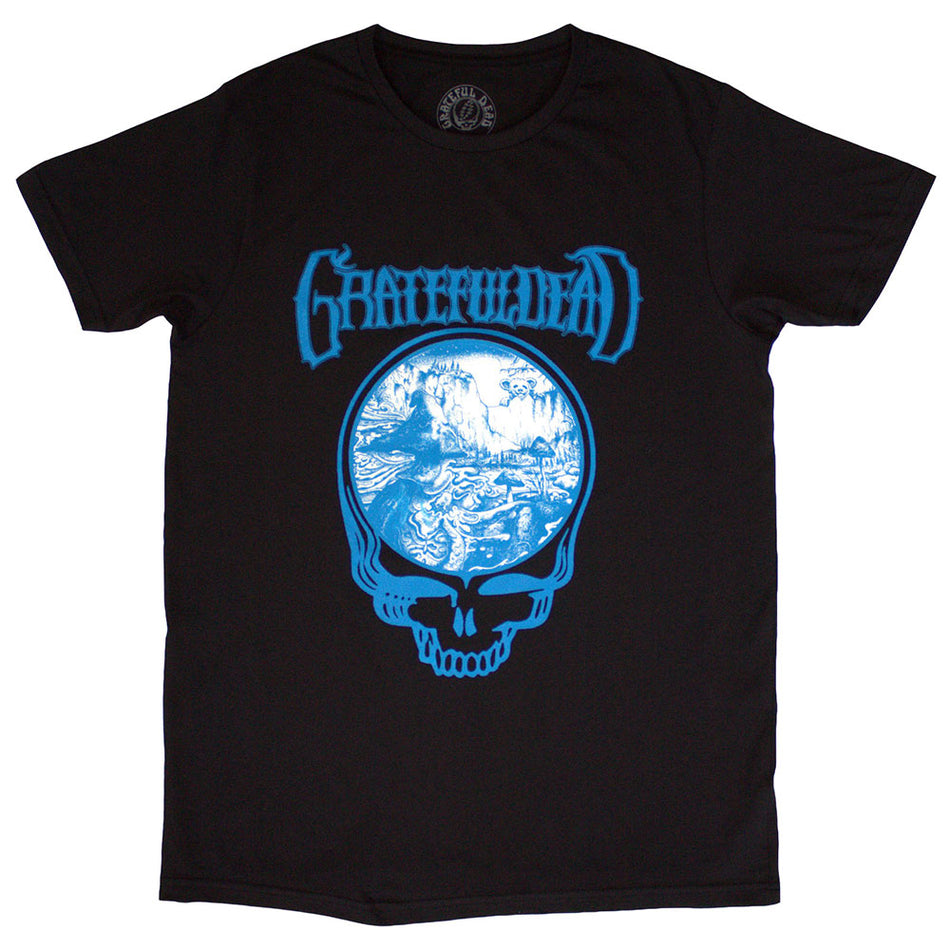 Grateful Dead Mushrooms Black