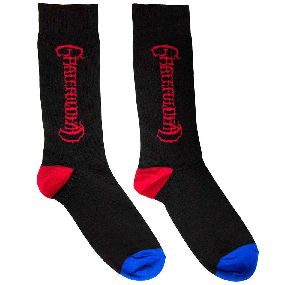 Grateful Dead Vertical Mono Logo Black