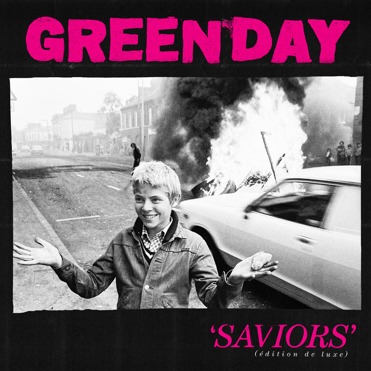 Green Day Saviors (Édition De Luxe) (Clear With Hot Pink Splatter) (2Lp)