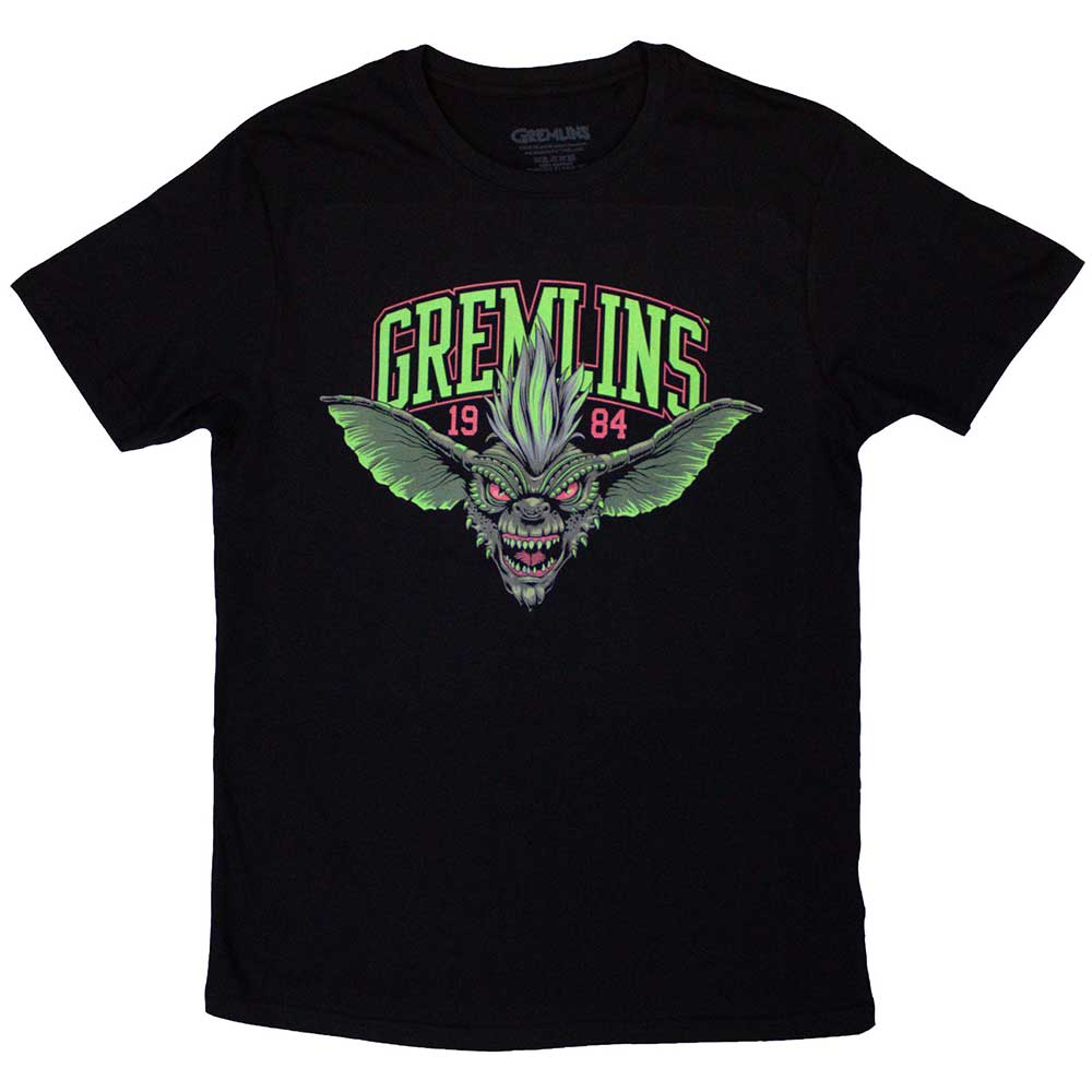 Gremlins Stripe 1984 Green Logo Black
