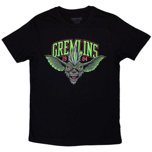 Gremlins Stripe 1984 Green Logo Black