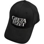 Greta Van Fleet White Logo Black