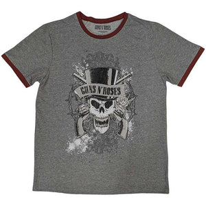 Guns N' Roses Faded Skull Grey