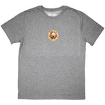 Guns N' Roses Mini Circle Logo Grey