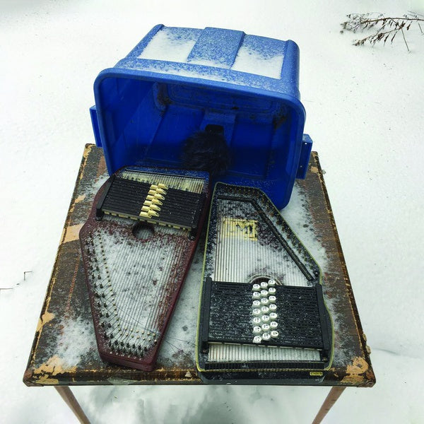 ID M THEFT ABLE 2 Autoharps, A Snowmobile, Some Snowplows, A Premature Snowblower