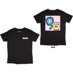 IDLES Cartoon Flower Black