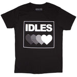 IDLES Gradient Heart Black