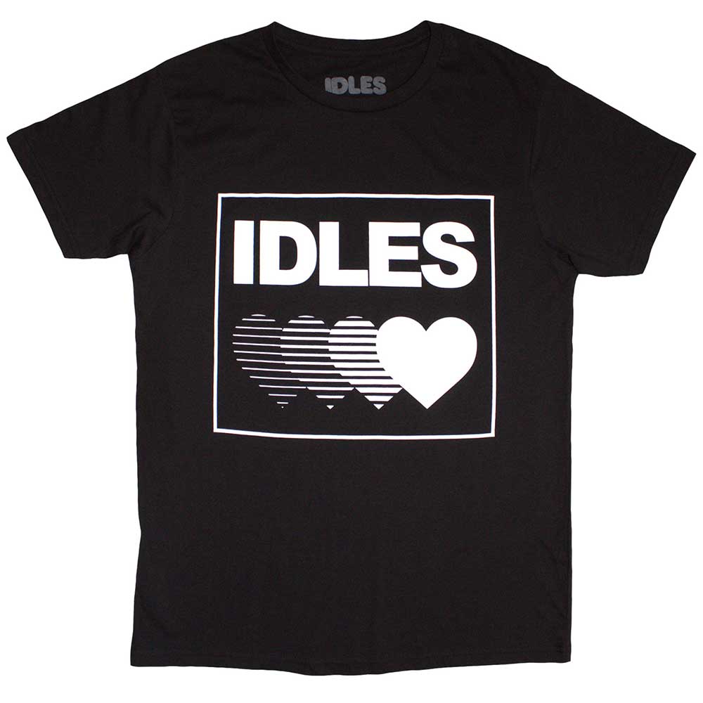 IDLES Gradient Heart Black