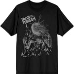 Iron Maiden Est. 1975 Life After Death Flames Black