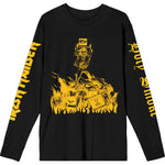 Iron Maiden Holy Smoke Isolated Yellow Black