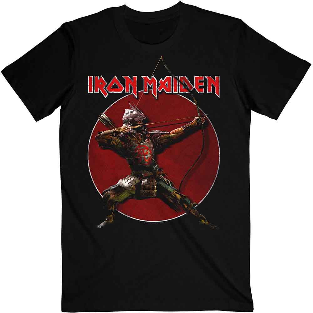 Iron Maiden Senjutsu Eddie Archer Red Circle Black