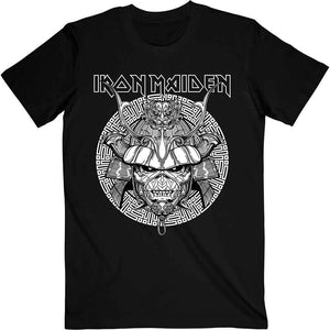 Iron Maiden Senjutsu Samurai Graphic White Black