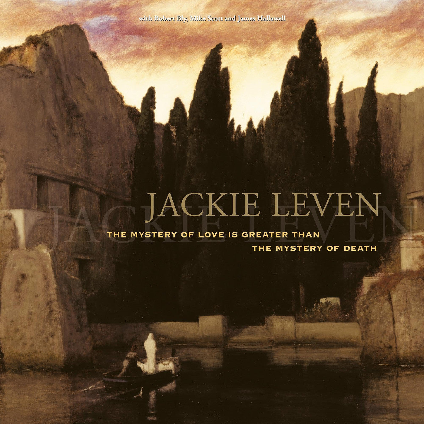 Jackie Leven The Mystery Of Love (Is Greater Than The Mystery Of Death) (Black & Gold Marbled Vinyl)