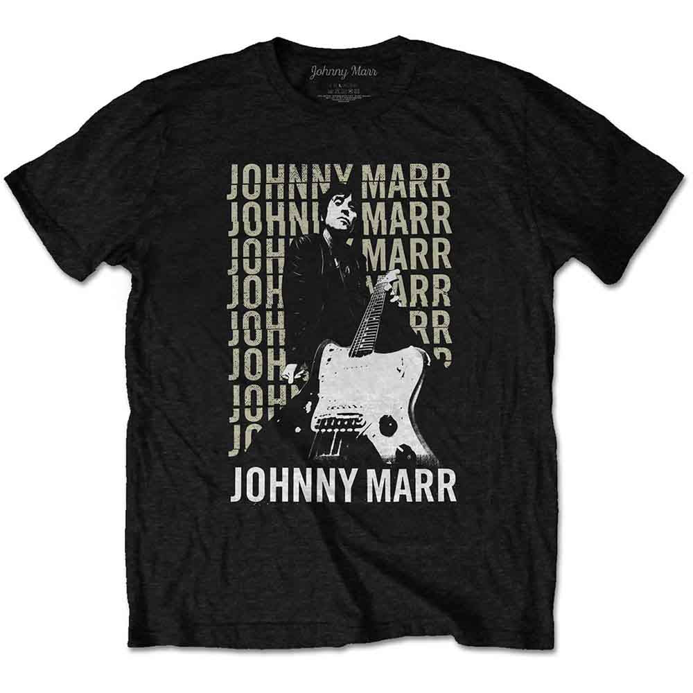 Johnny Marr Guitar Photo Black