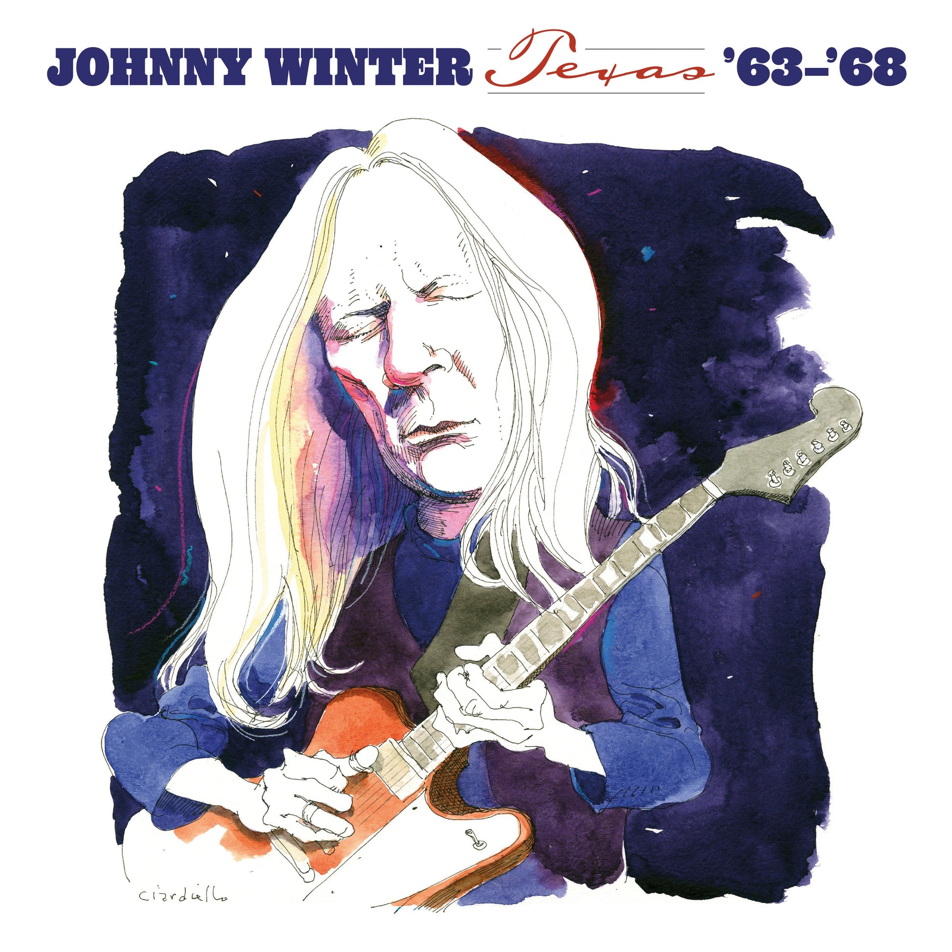 Johnny Winter Texas '63-'68 (White Vinyl)
