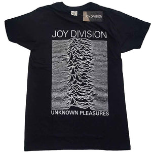 Joy Division Unknown Pleasures White On Black Black