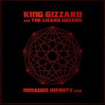King Gizzard and the Lizard Wizard Nonagon Infinity Live (Indie Exclusive, Red Colored Vinyl, Limited Edition) (2 Lp's)