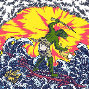 King Gizzard and the Lizard Wizard Teenage Gizzard (Limited Edition, Blue Eco Mix Colored Vinyl)