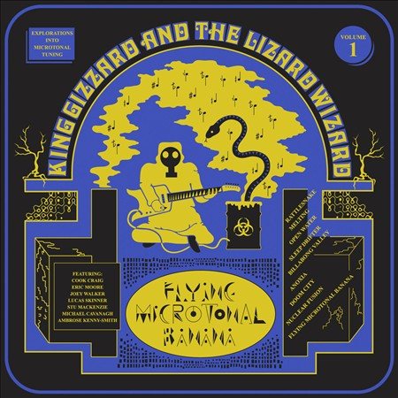 King Gizzard & The Lizard Wizard Flying Microtonal Banana (Colored Vinyl,Radioactive Yellow Vinyl)