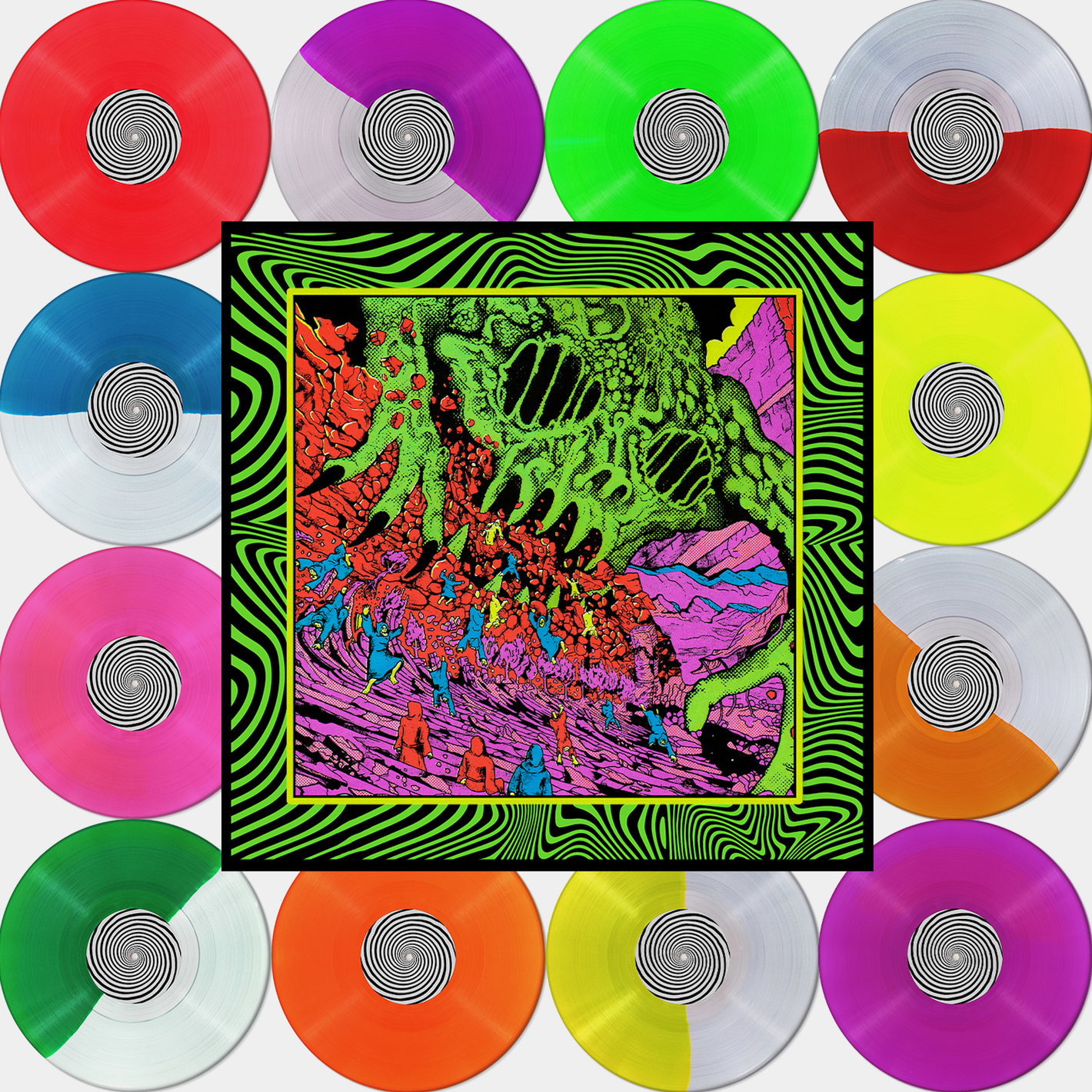 King Gizzard & The Lizard Wizard Live At Red Rocks '22 (12 LP Color VInyl Box Set)