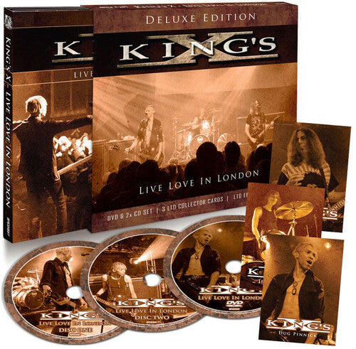 King's X Live Love in London: Deluxe Edition (Bonus DVD, Deluxe Edition, Collector's Edition)