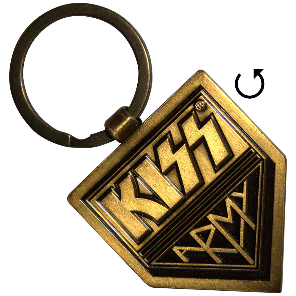 Kiss Gold Army Pennant