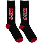 Kiss Red Logo Black