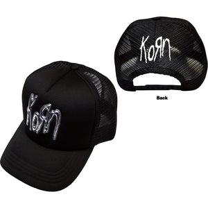 Korn Sonic Silver Logo Black