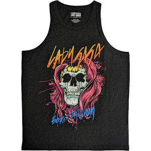 Lady Gaga Skull Grey