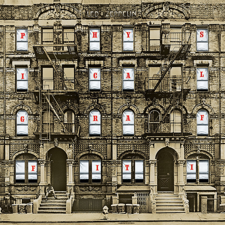 Led Zeppelin Physical Graffiti [50Th Anniversary Deluxe Edition] 3Lp Vinyl (Remastered + Poster)