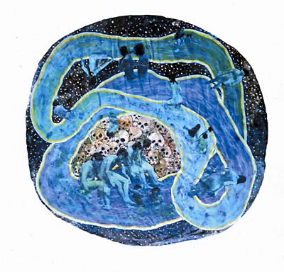 LIFE ON EARTH! A Space Water Loop