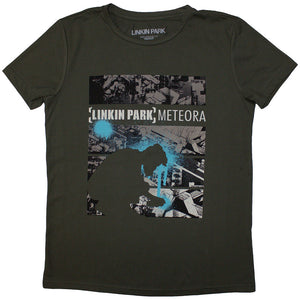 LINKIN PARK Meteora Drip Collage Green