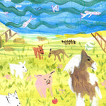 Lots Of Hands Into A Pretty Room (Hazy Green Between Clear Vinyl)