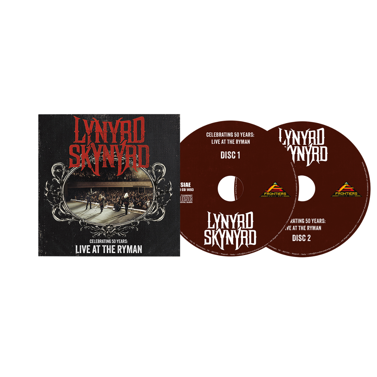 Lynyrd Skynyrd Celebrating 50 Years - Live At The Ryman (CD With DVD)