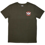 Lynyrd Skynyrd Mini Biker Patch Logo Green