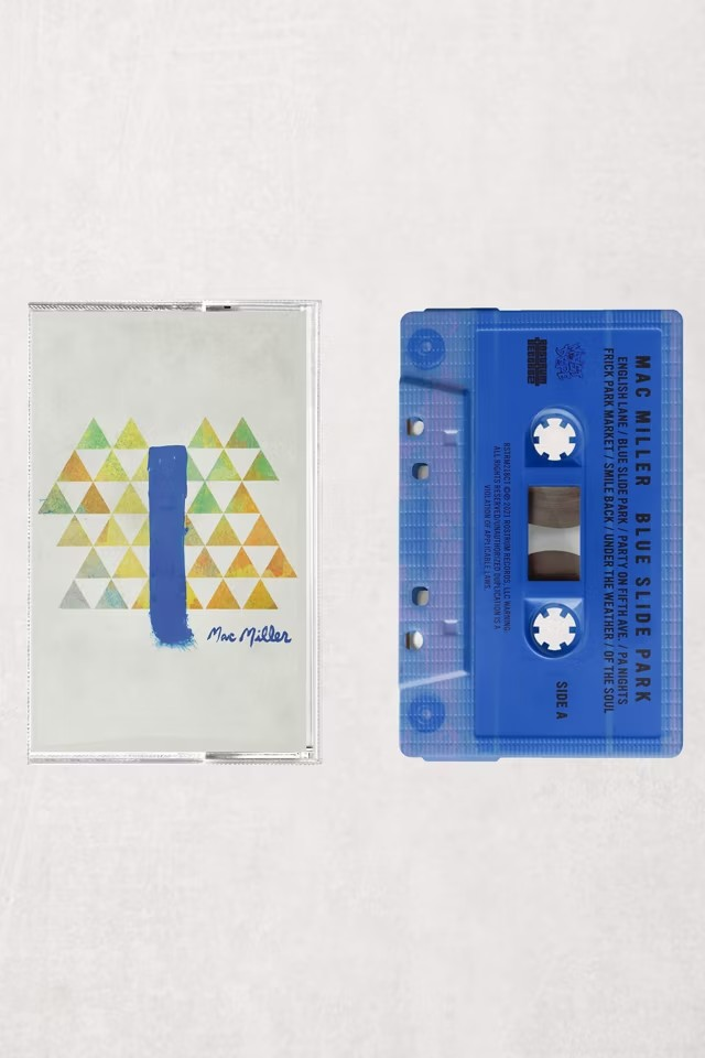Mac Miller Blue Slide Park (Indie Exclusive, Limited Edition, Blue Colored Tape)