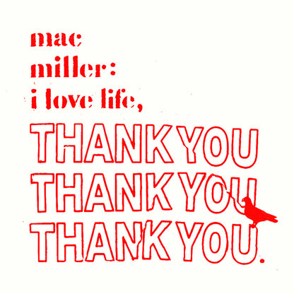 Mac Miller I Love Life, Thank You (Clear Vinyl)