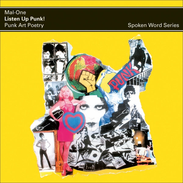 Mal-One Listen Up Punk! Punk Art Poetry, Spoken Word Album