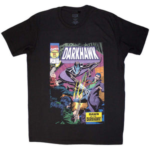 Marvel Comics Darkhawk Comic Cover Black