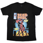 Marvel Comics Deadpool Bubble Text Black