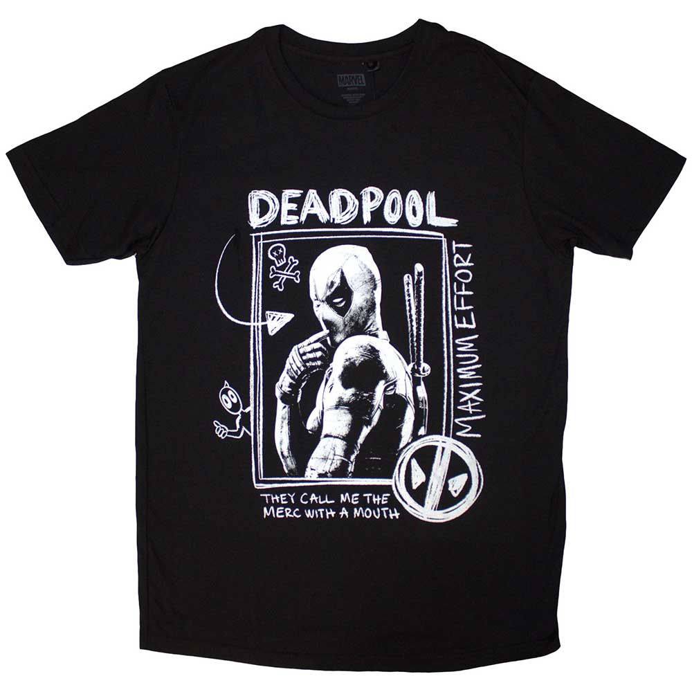 Marvel Comics Deadpool Merc With A Mouth Max Effort Black