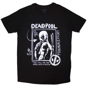 Marvel Comics Deadpool Merc With A Mouth Max Effort Black