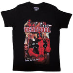Marvel Comics Deadpool Outta The Way Nerd Black