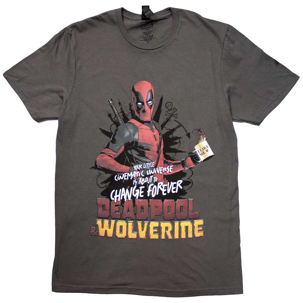 Marvel Comics Deadpool & Wolverine Change Universe Grey