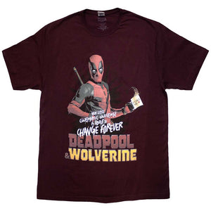 Marvel Comics Deadpool & Wolverine Change Universe Red