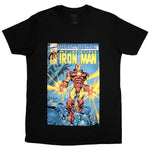 Marvel Comics Invincible Iron Man Comic Cover Black