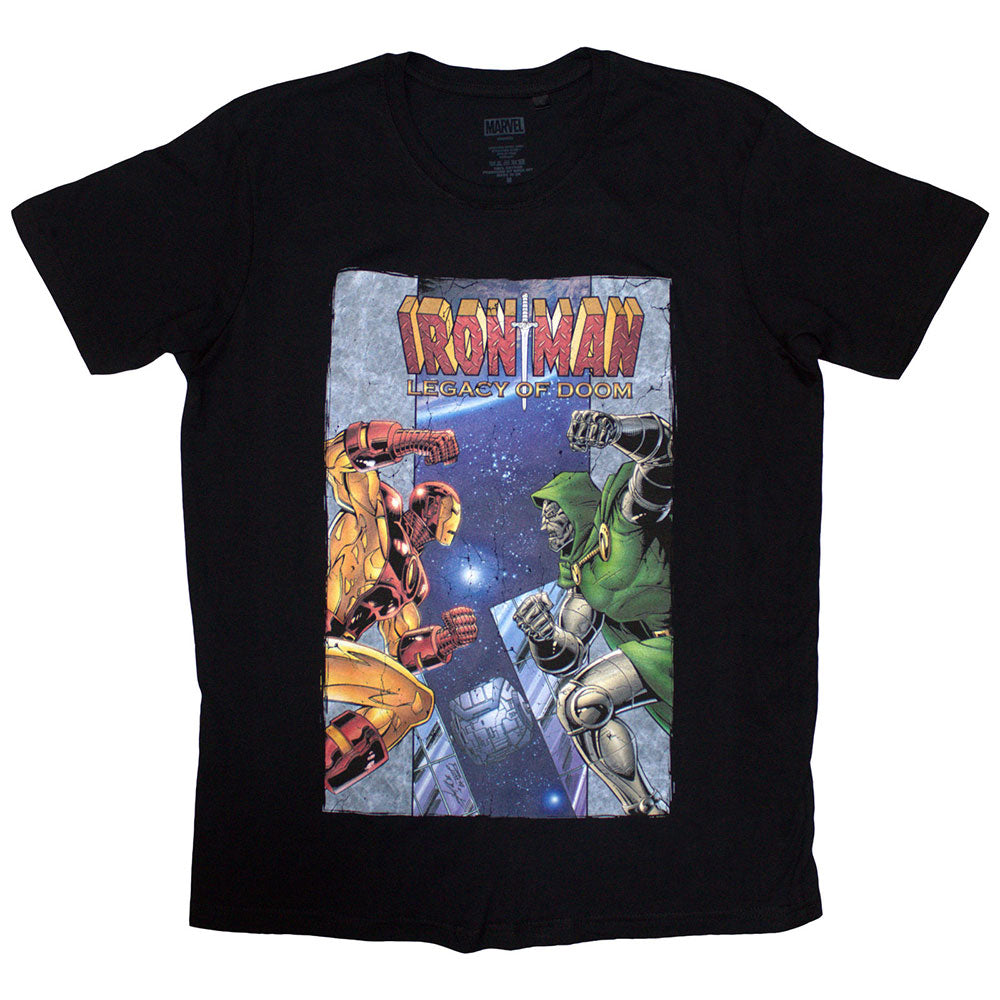 Marvel Comics Iron Man vs Dr Doom Black