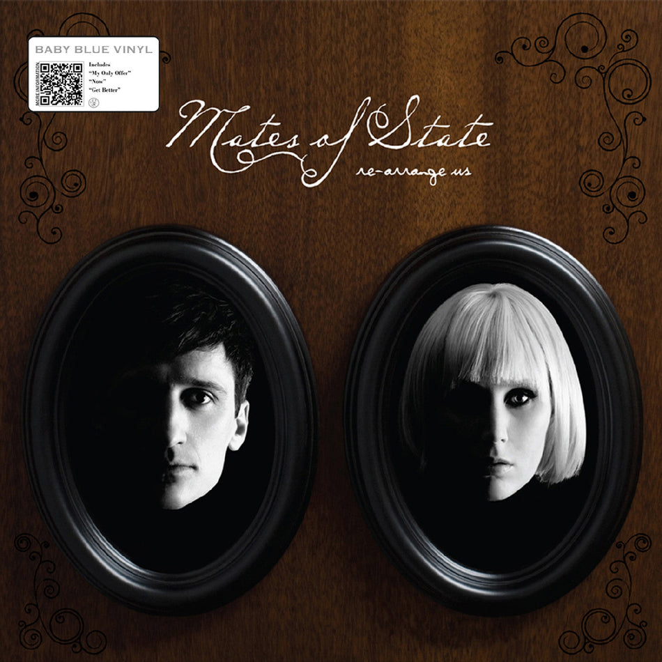 Mates of State Re-Arrange Us (Blue Vinyl)