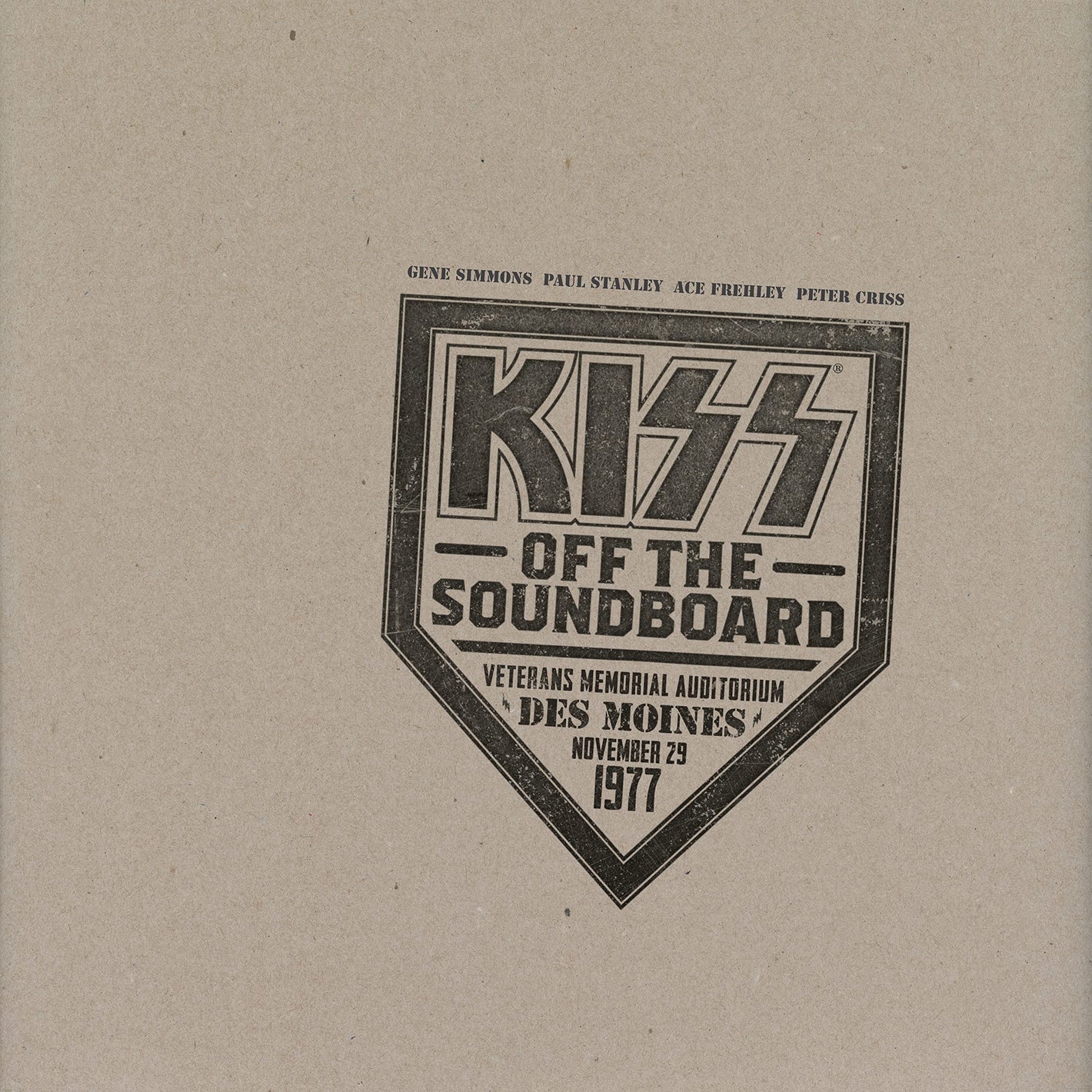 KISS - Off The Soundboard: Live In Des Moines | 2LP | The Ultimate KISS Live